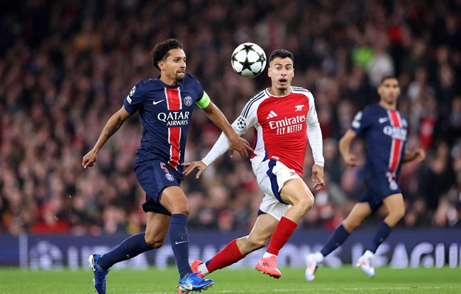 PSG phải trả giá cho những sai lầm trước Arsenal 1